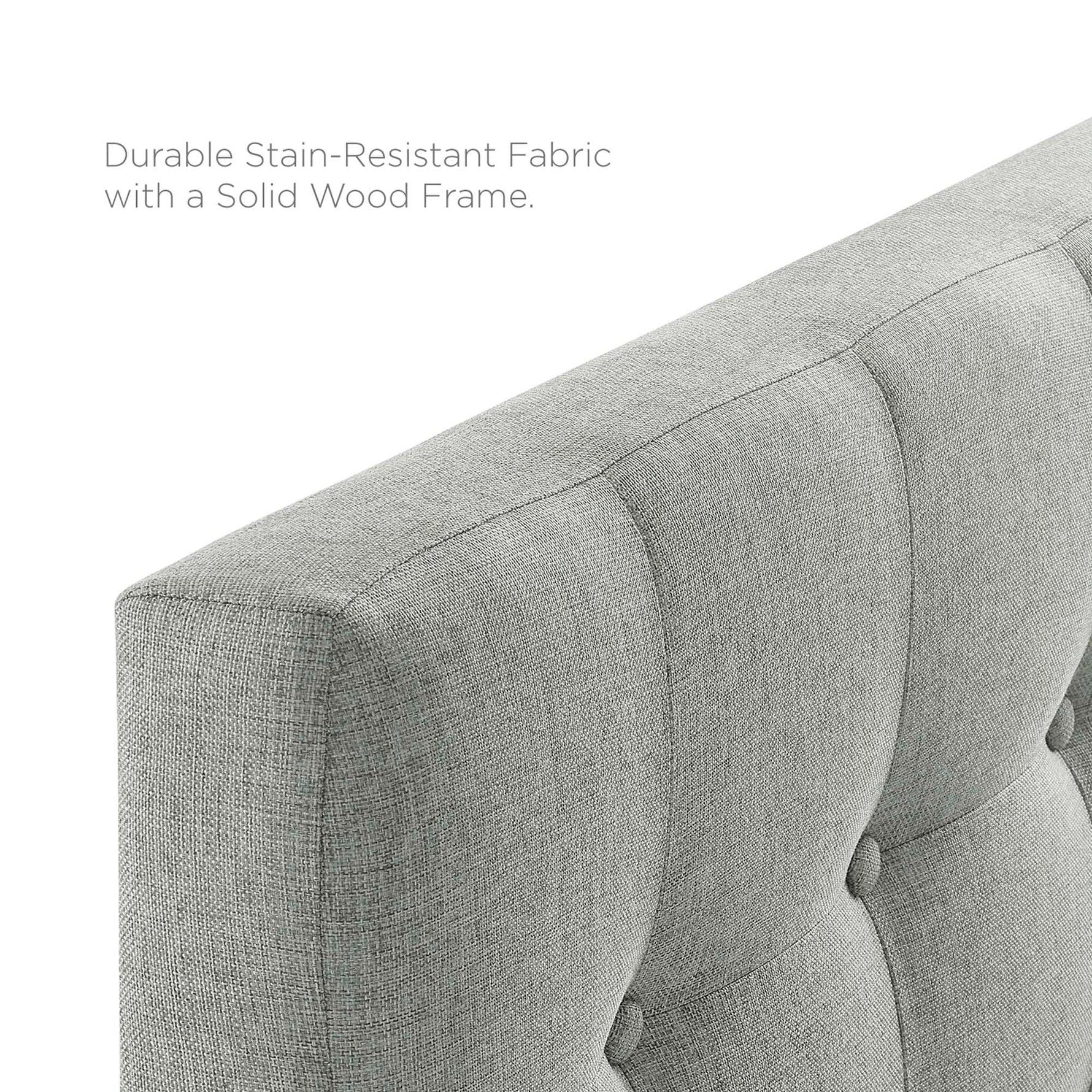 Emily Upholstered Fabric Twin Headboard by Modway