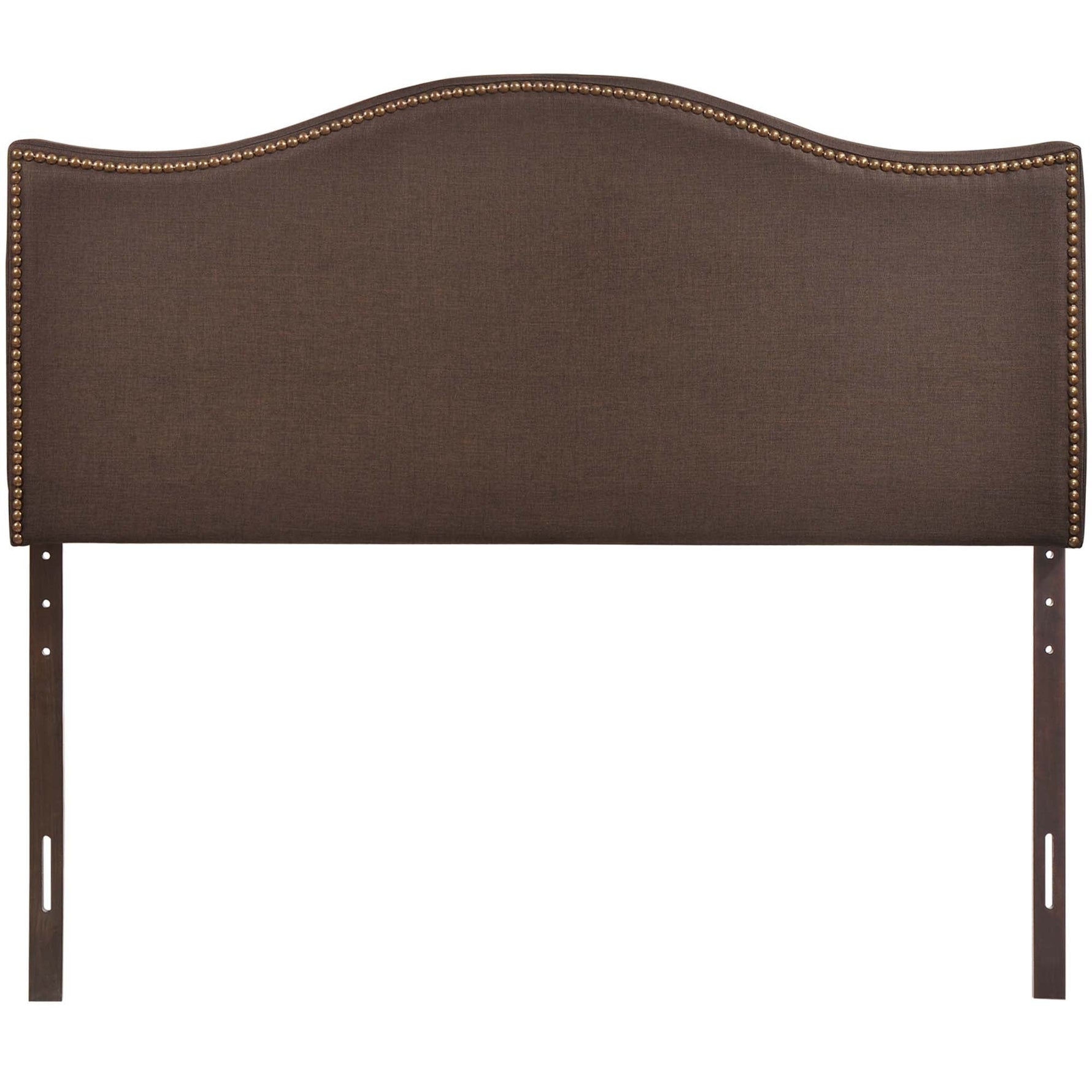 Curl Nailhead Upholstered Queen Headboard by Modway