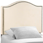 Curl Nailhead Upholstered Twin Headboard by Modway