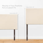 Region Upholstered Fabric King Headboard by Modway