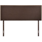 Region Nailhead Upholstered Queen Headboard by Modway