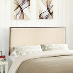 Region Nailhead Upholstered Queen Headboard by Modway