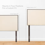 Region Nailhead Upholstered Full Headboard by Modway