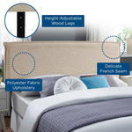 Camille Upholstered Fabric Queen Headboard by Modway