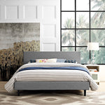 Anya Fabric Queen Bed by Modway