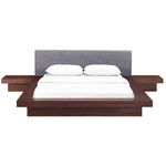 Freja 3 Piece Fabric Queen Bedroom Set by Modway