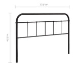 Serena King Steel Headboard by Modway
