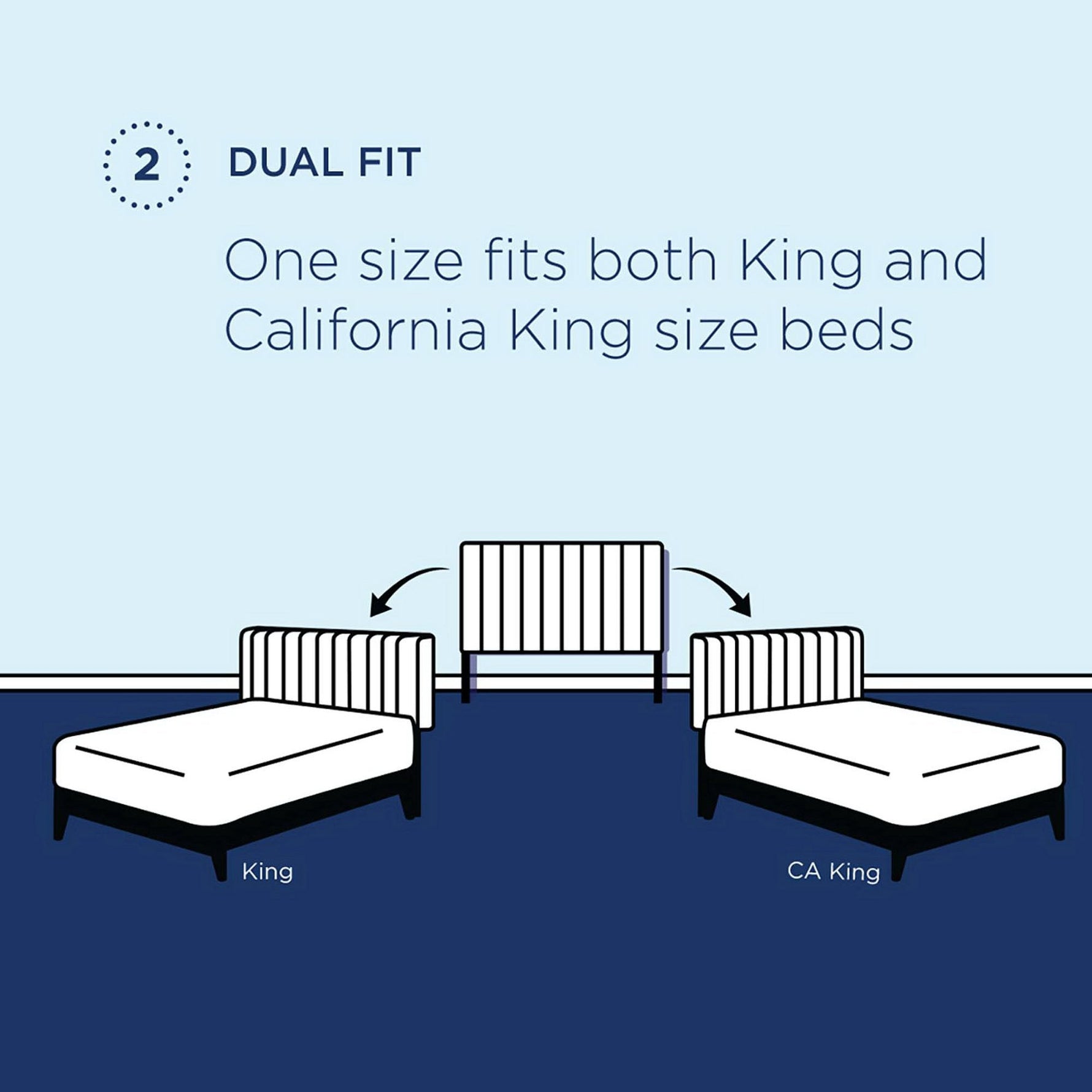 Paisley Tufted Upholstered Faux Leather King and California King Headboard