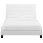 Melanie Tufted Button Upholstered Fabric Full Platform Bed by Modway