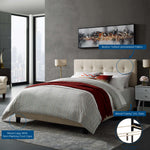Amira Upholstered Fabric Queen Bed by Modway