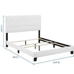 Amira Upholstered Fabric Queen Bed by Modway
