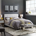 Amira Upholstered Fabric Queen Bed by Modway