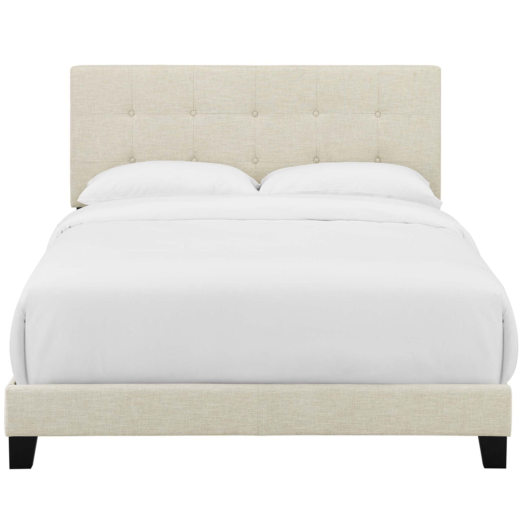 Amira Upholstered Fabric King Bed by Modway