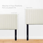Keira Performance Velvet Twin Headboard by Modway