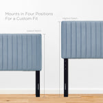 Keira Performance Velvet Twin Headboard by Modway