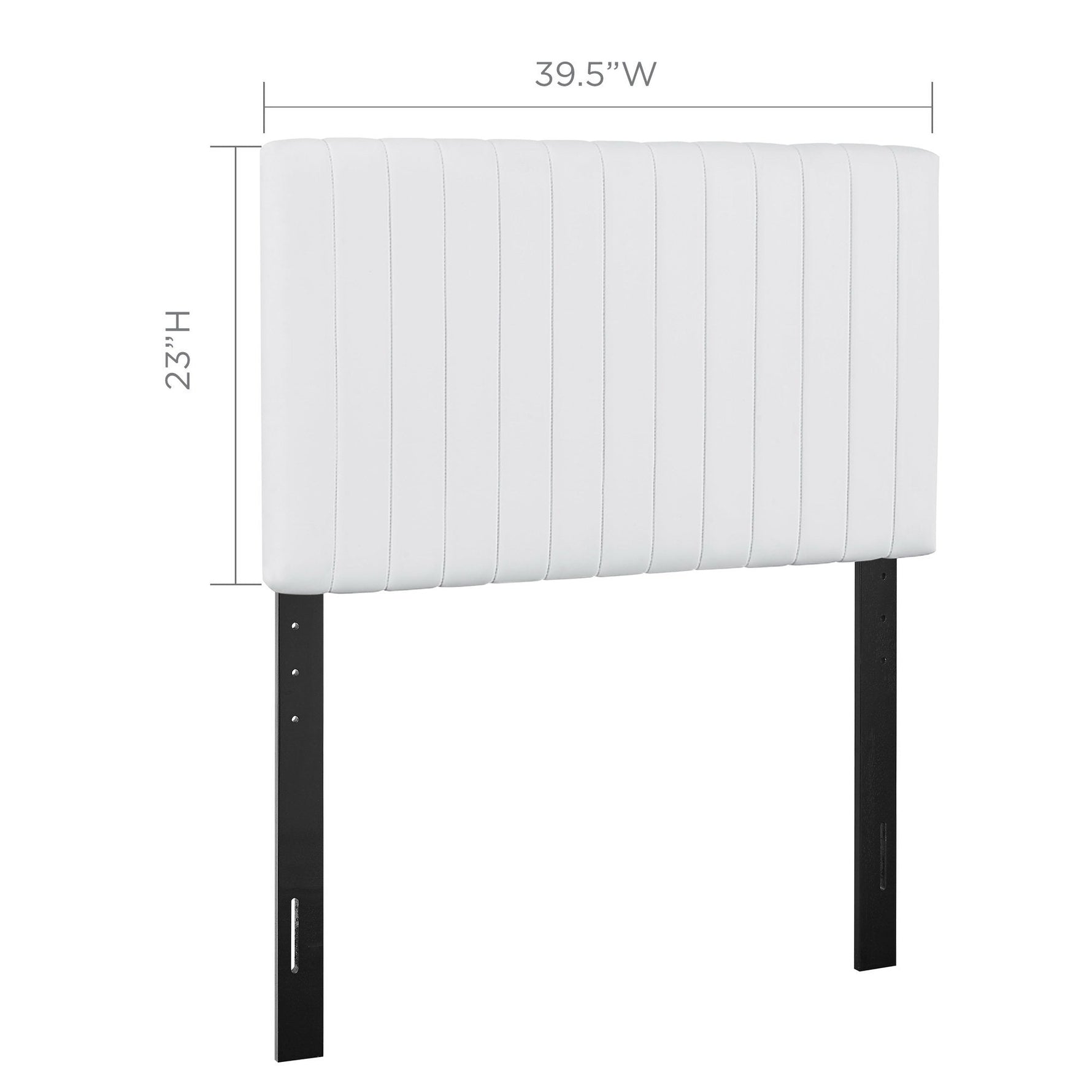 Keira Faux Leather Twin Headboard by Modway