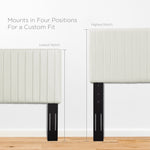 Keira Performance Velvet Full/Queen Headboard by Modway