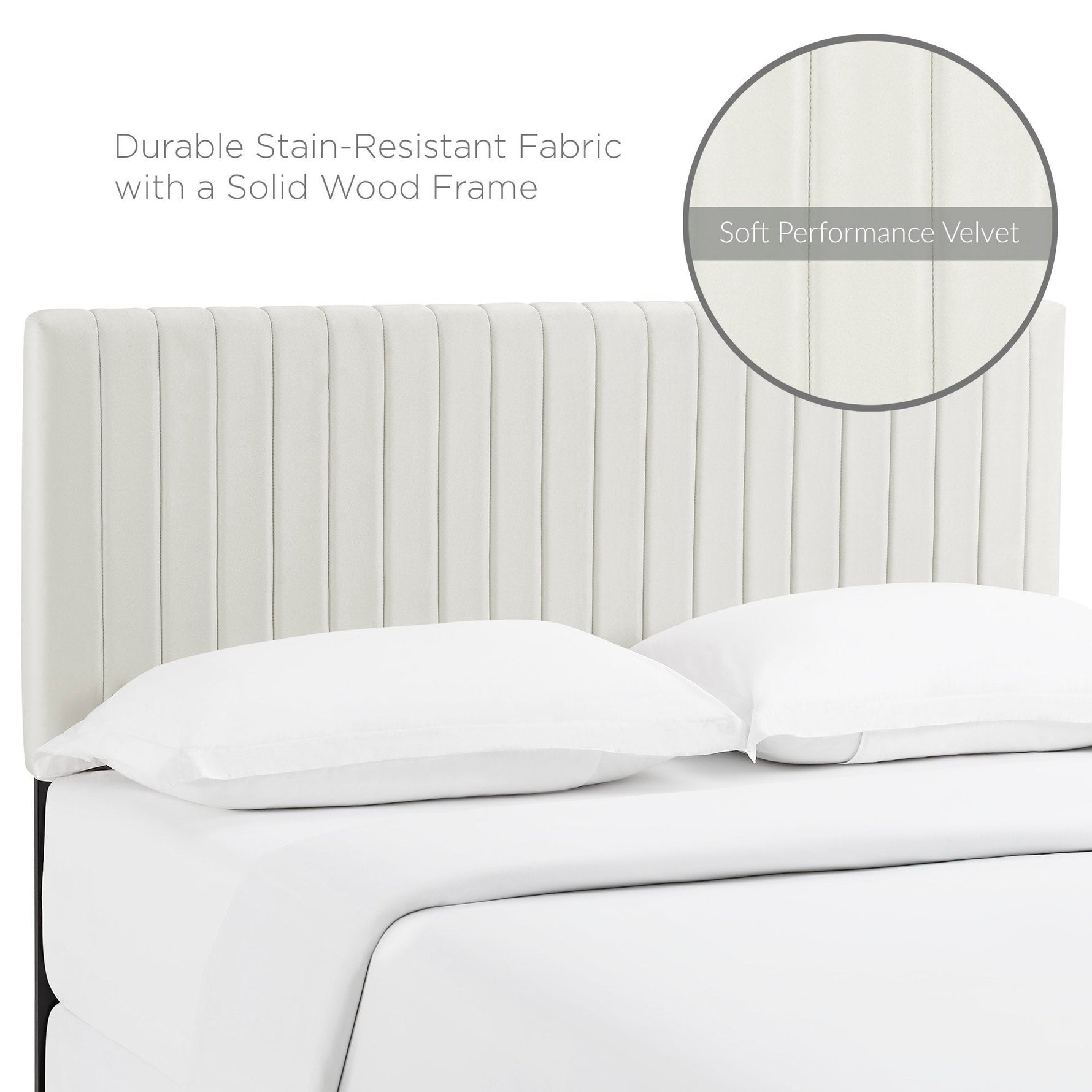 Keira Performance Velvet King/California King Headboard by Modway