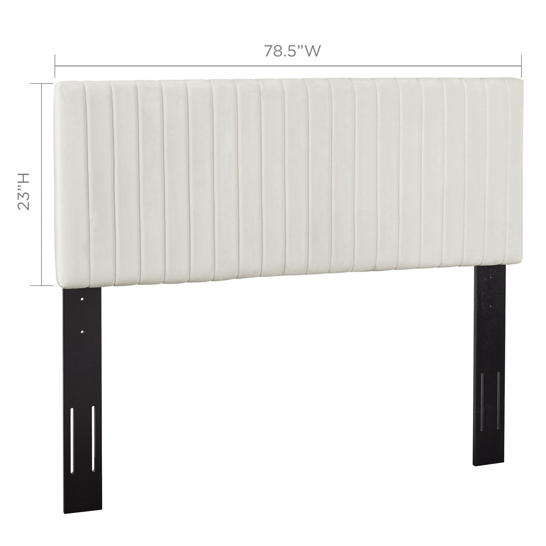 Keira Performance Velvet King/California King Headboard by Modway