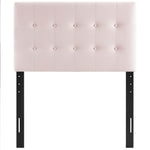 Emily Biscuit Tufted Performance Velvet Twin Headboard