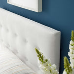 Emily Biscuit Tufted Performance Velvet Twin Headboard