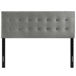 Emily Biscuit Tufted Performance Velvet King Headboard by Modway