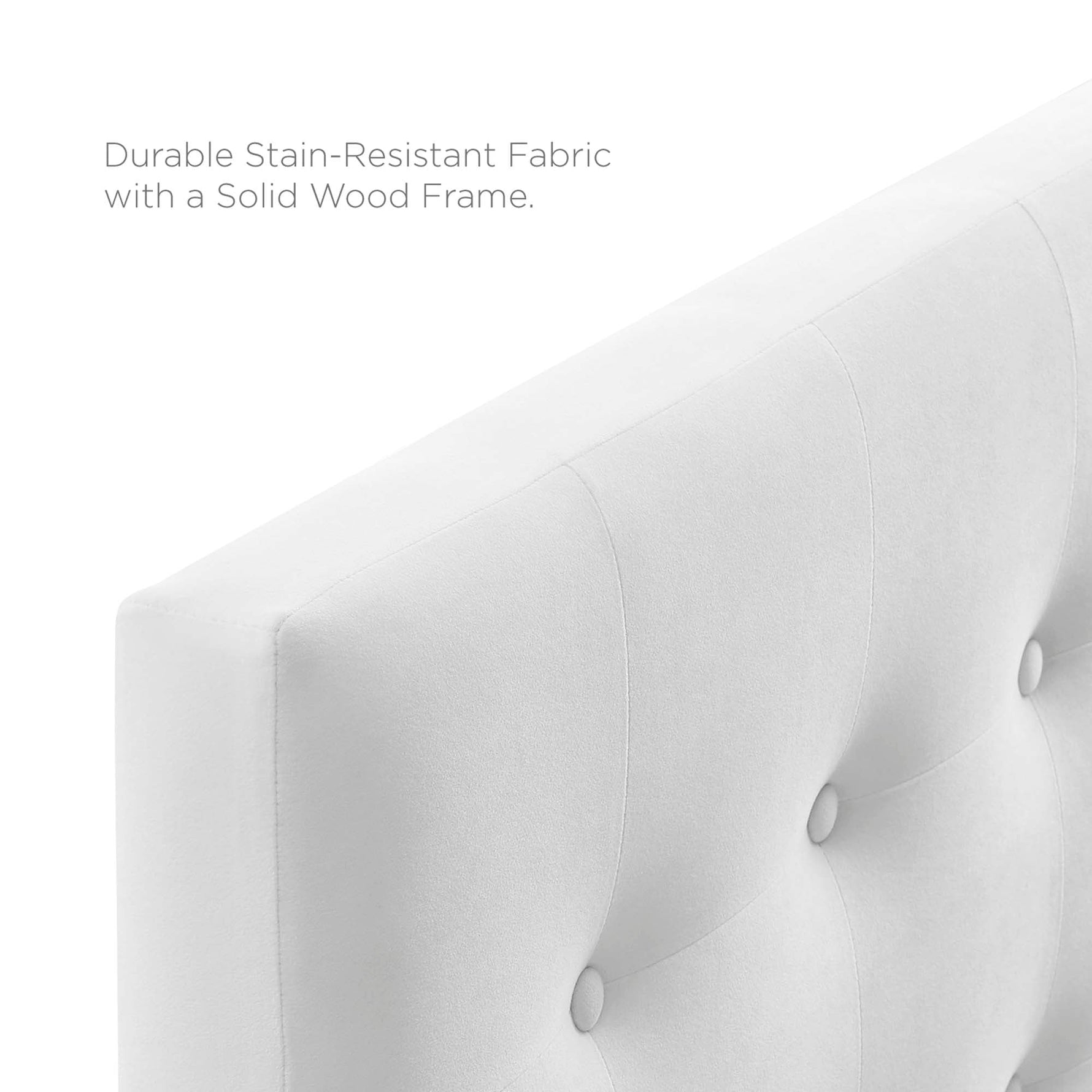 Emily Biscuit Tufted Performance Velvet King Headboard by Modway