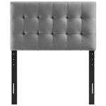 Lily Biscuit Tufted Performance Velvet Twin Headboard by Modway