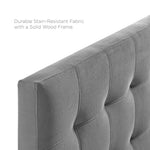 Lily Biscuit Tufted Performance Velvet Full Headboard by Modway