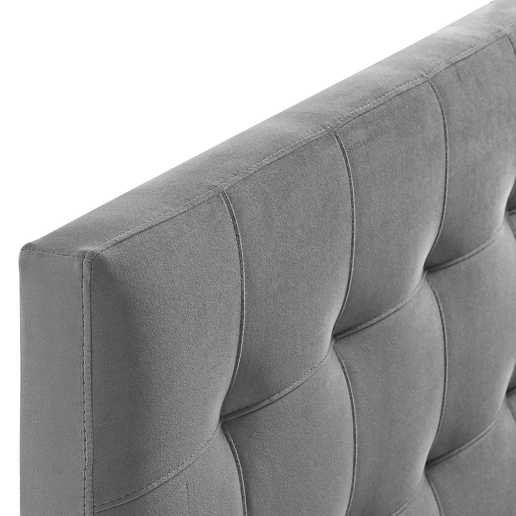 Lily Biscuit Tufted Performance Velvet King Headboard by Modway