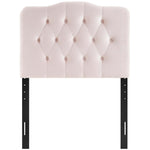 Annabel Diamond Tufted Performance Velvet Twin Headboard by Modway