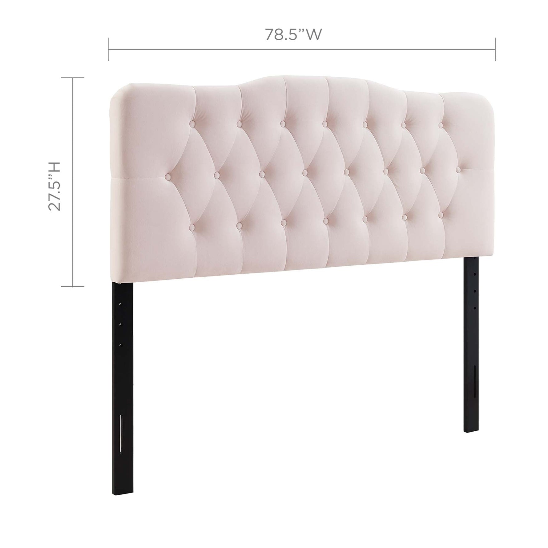 Annabel Diamond Tufted Performance Velvet King Headboard by Modway