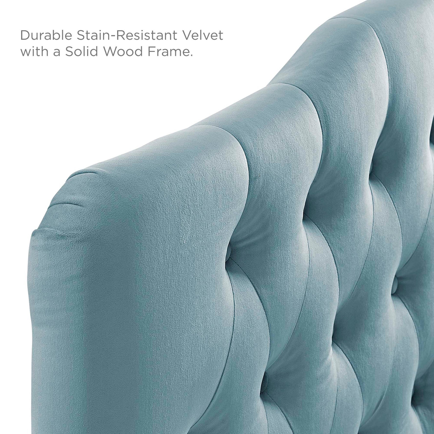 Annabel Diamond Tufted Performance Velvet Full Headboard by Modway