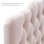 Annabel Diamond Tufted Performance Velvet Full Headboard by Modway