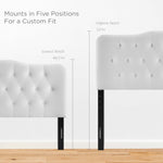 Annabel Diamond Tufted Performance Velvet Full Headboard by Modway