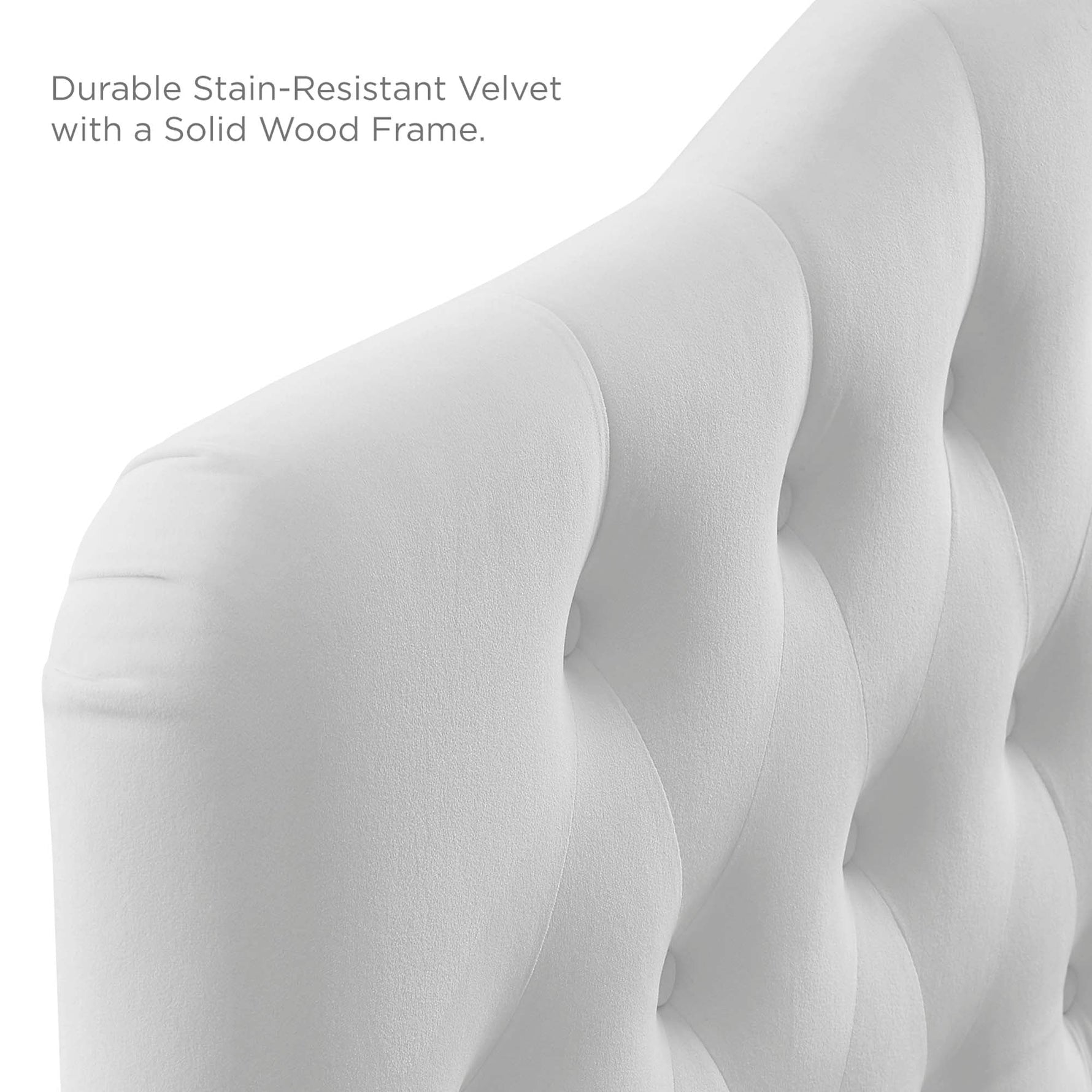 Annabel Diamond Tufted Performance Velvet Full Headboard by Modway