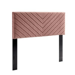 Roxanne Performance Velvet Queen Platform Bed by Modway