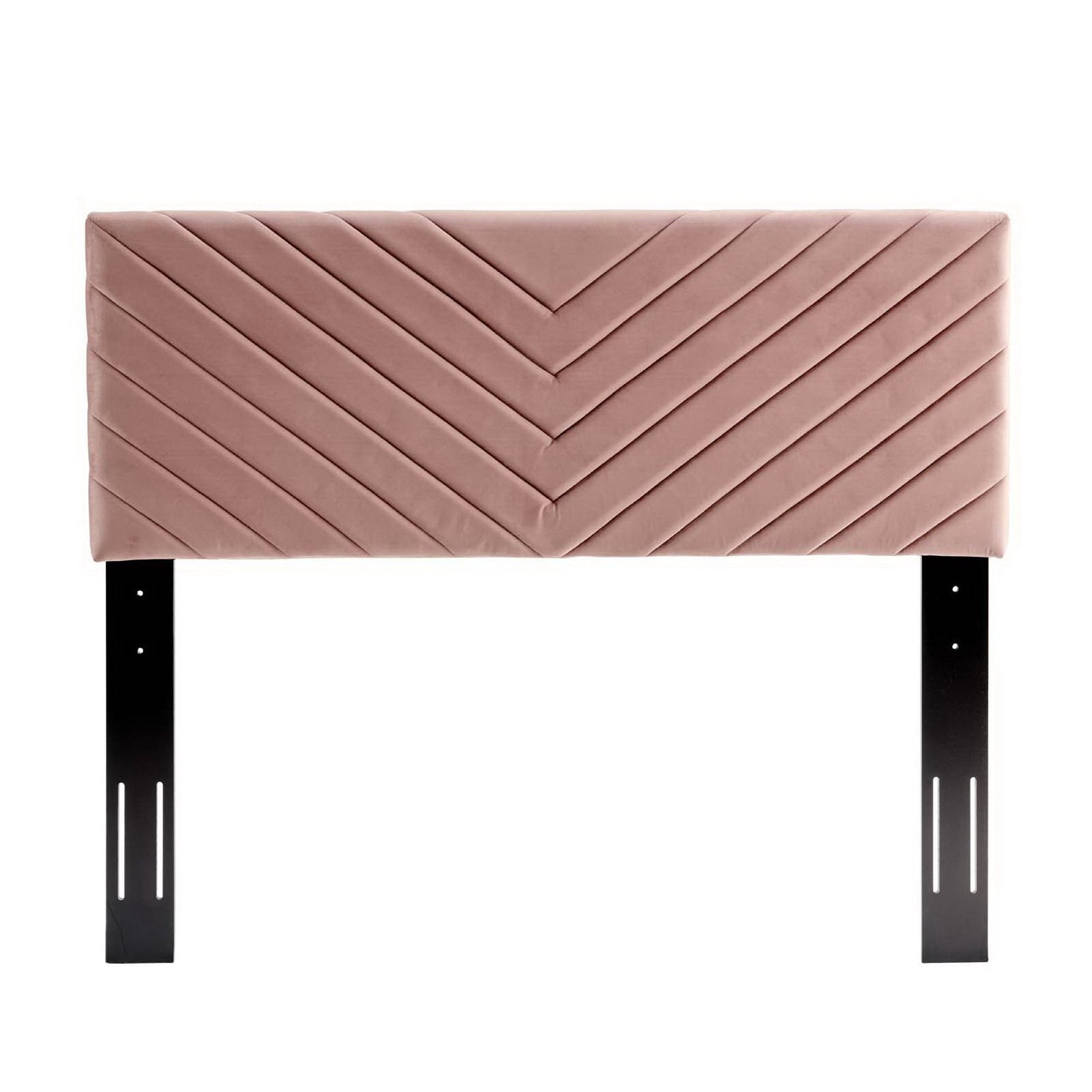 Roxanne Performance Velvet Queen Platform Bed by Modway