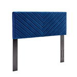 Alyson Angular Channel Tufted Performance Velvet Full/Queen Headboard by Modway