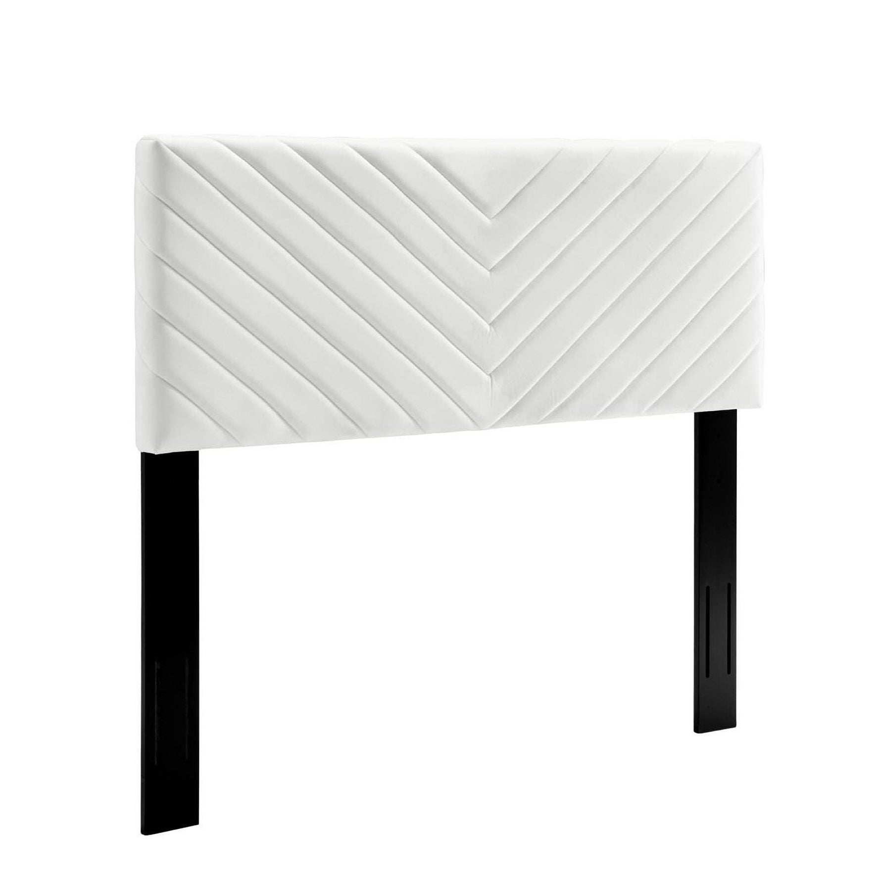 Alyson Angular Channel Tufted Performance Velvet Full/Queen Headboard by Modway