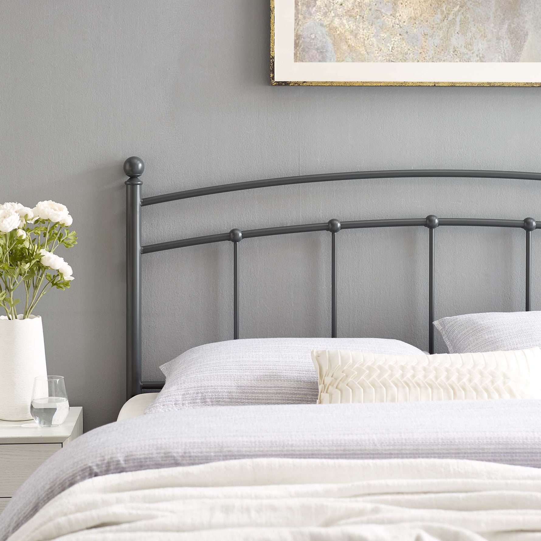 Abigail Metal Queen Headboard by Modway