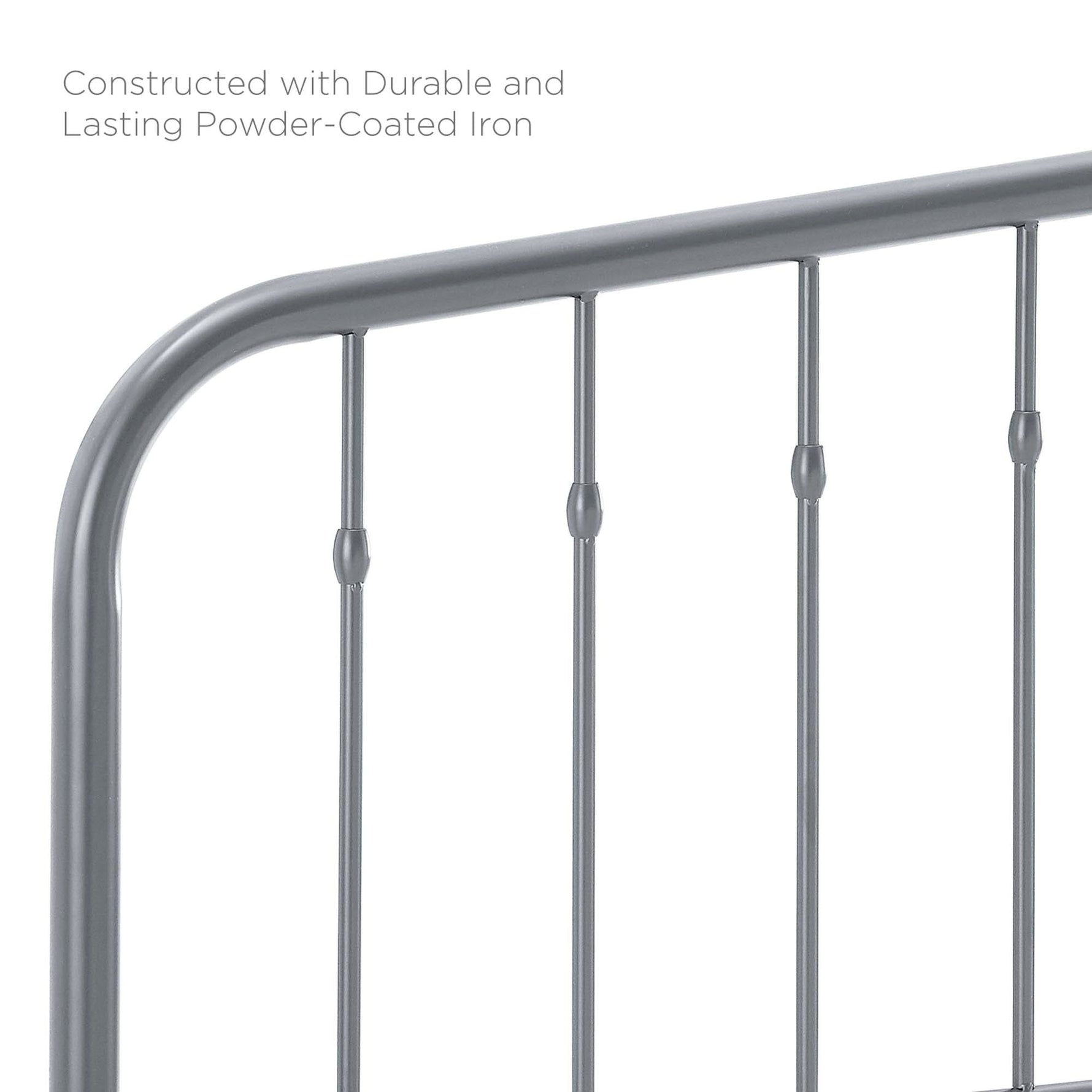 Lennon Metal Twin Headboard by Modway