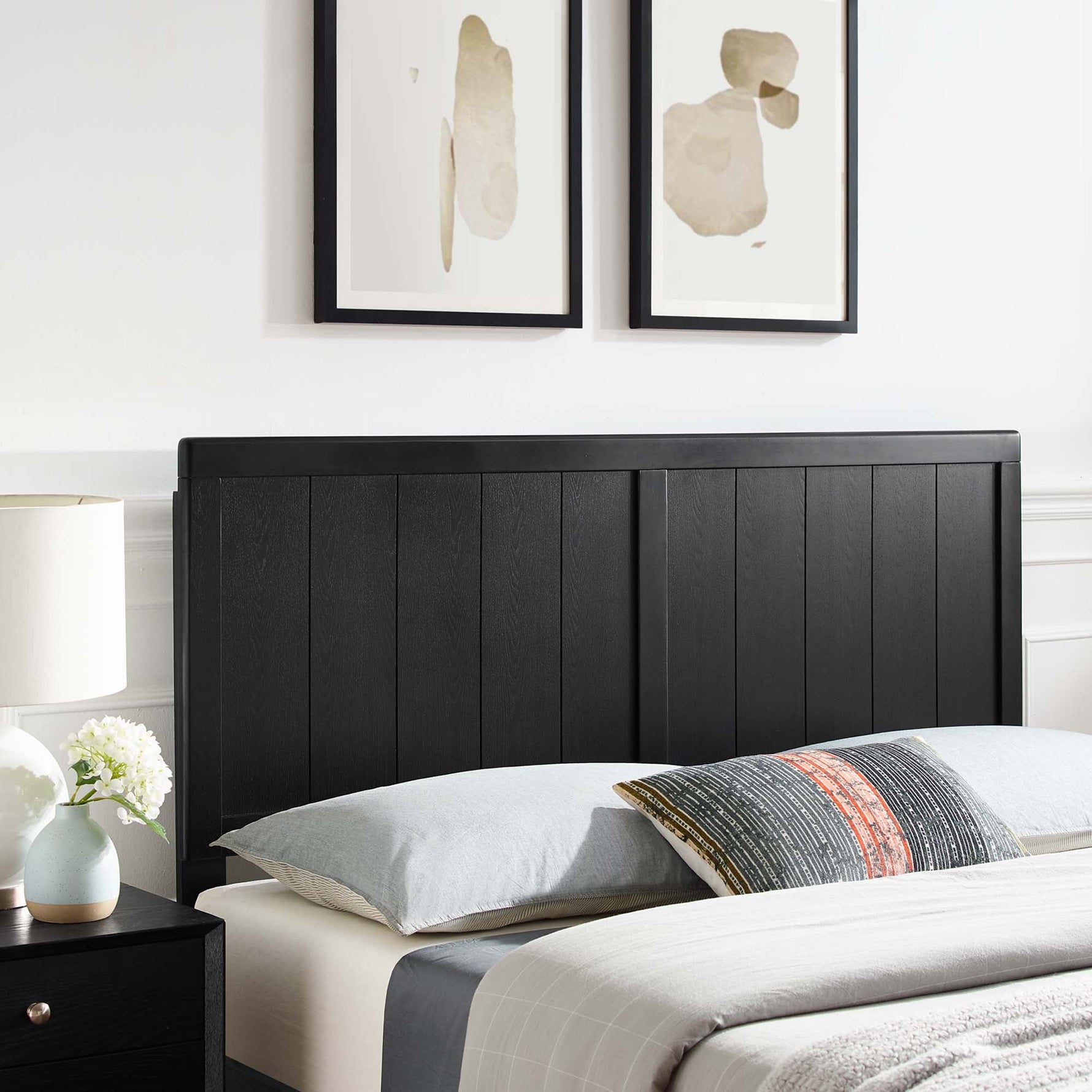 Robbie Wood Queen Headboard by Modway
