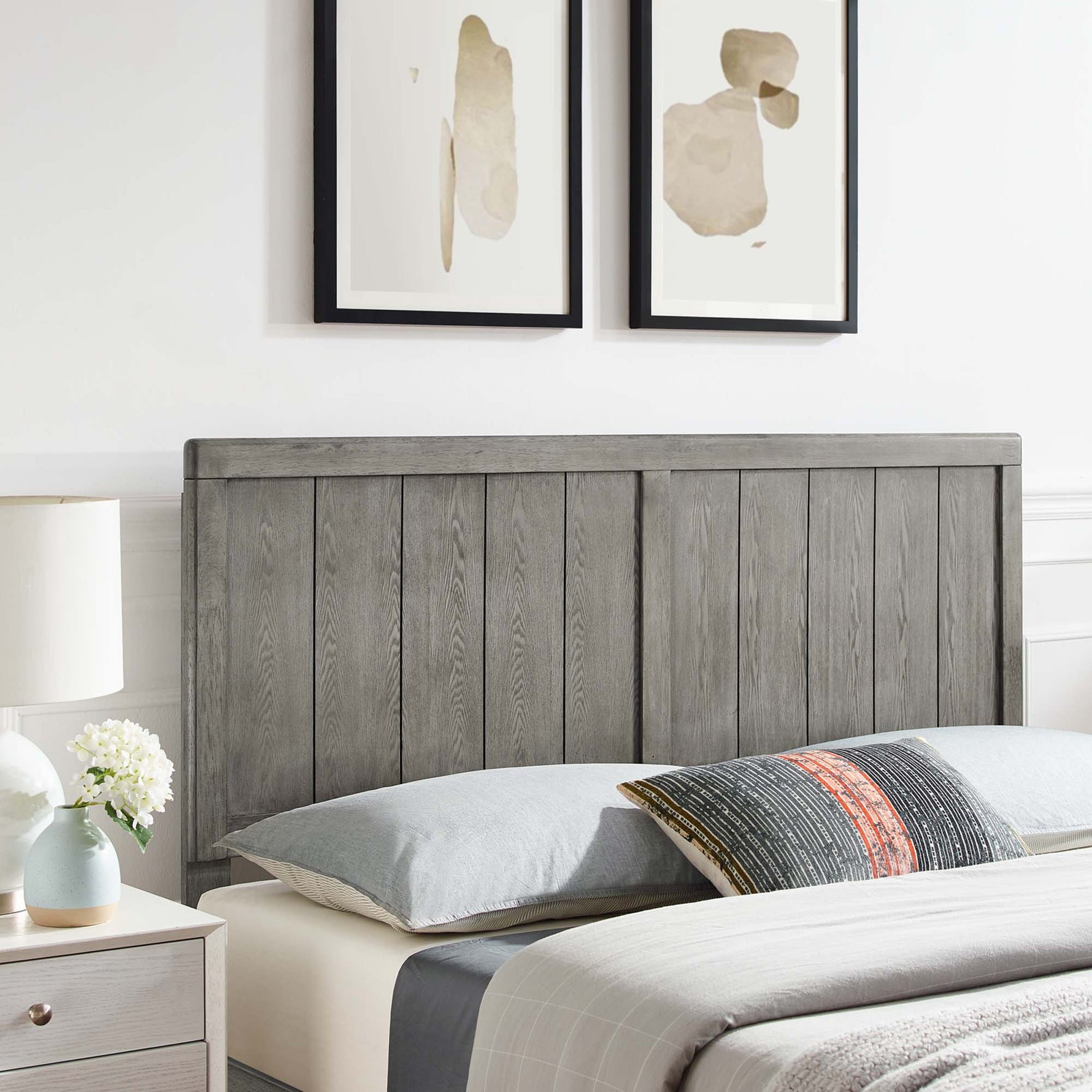 Robbie Wood Queen Headboard by Modway