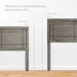 Archie Wood King Headboard by Modway