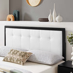 Draper Tufted Fabric and Wood Twin Headboard by Modway