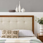Draper Tufted Fabric and Wood Full Headboard by Modway