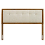 Draper Tufted Fabric and Wood Queen Headboard by Modway