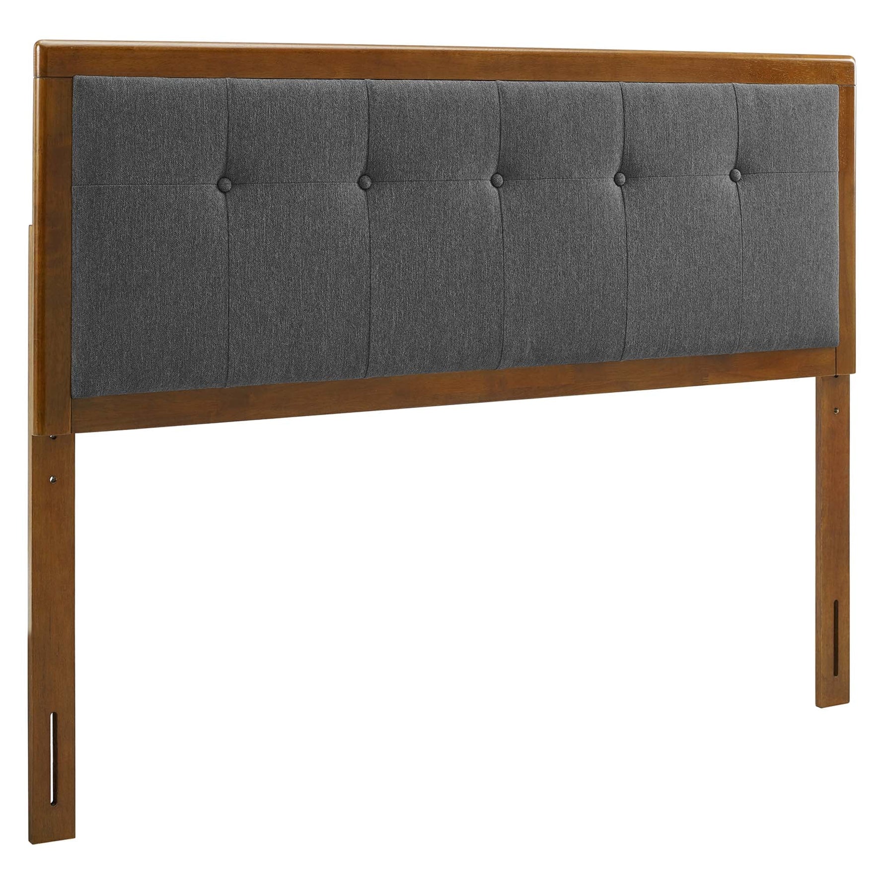 Draper Tufted Fabric and Wood King Headboard by Modway