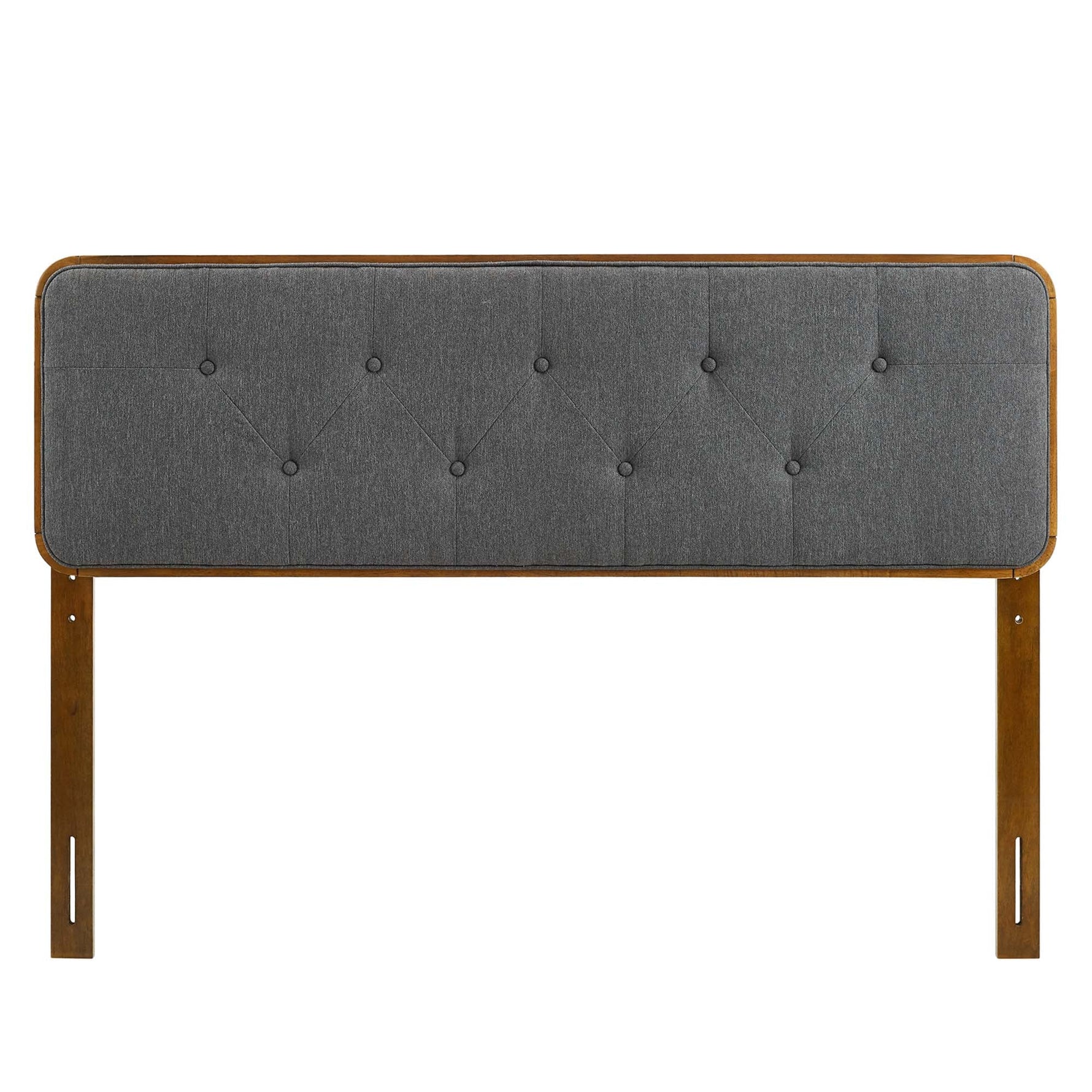 Collins Tufted Fabric and Wood Twin Headboard by Modway